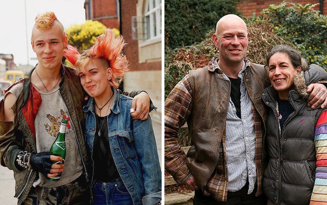 Photographer finds strangers he took photos of 30 years ago, recreates them into a set of photos from that day - now, extremely special 4